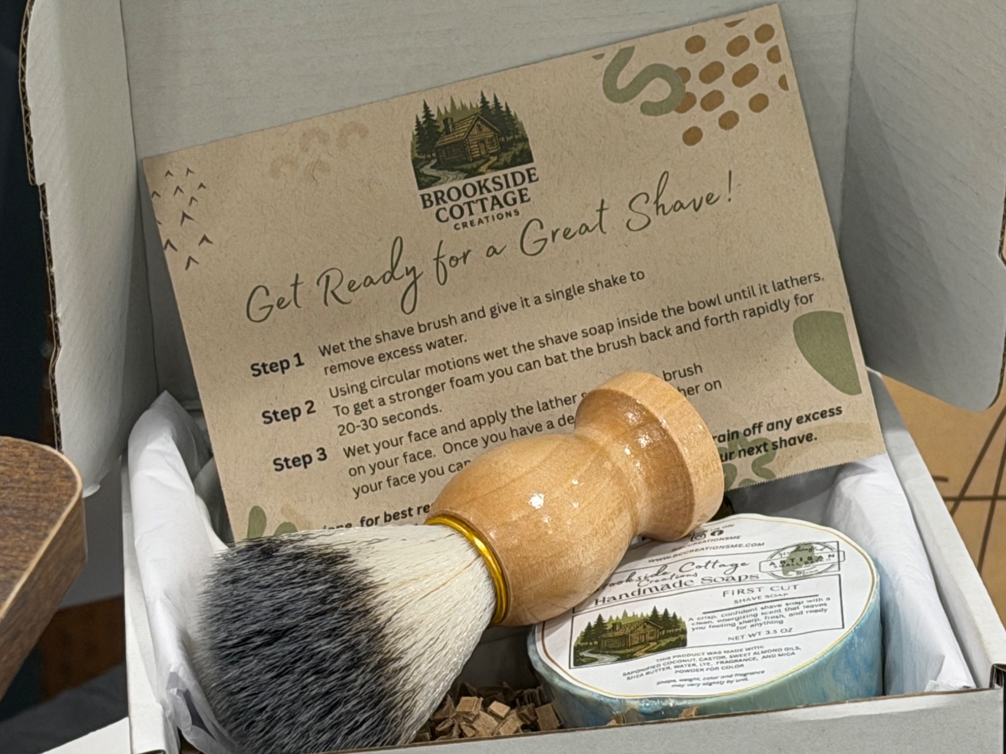 Original First Cut shaving kit