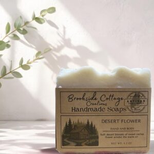 Desert cactus  - Handmade floral Cold Process soap bar | flower scent