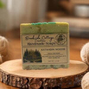 Katahdin Woods -Handmade Mountain Pine Cold Process Soap Bar | , Maine