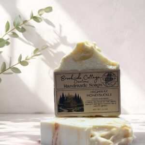 Highway Honeysuckle - Handmade Honeysuckle Cold Process Soap Bar | Artisan Maine Made