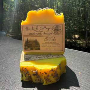 Lemon Lavender - Handmade Soap Bar – Artisan Maine Small Batch Handcrafted Soap