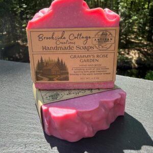 Grammys Rose Garden -  Soap Bar | Soft Floral Artisan Maine Made