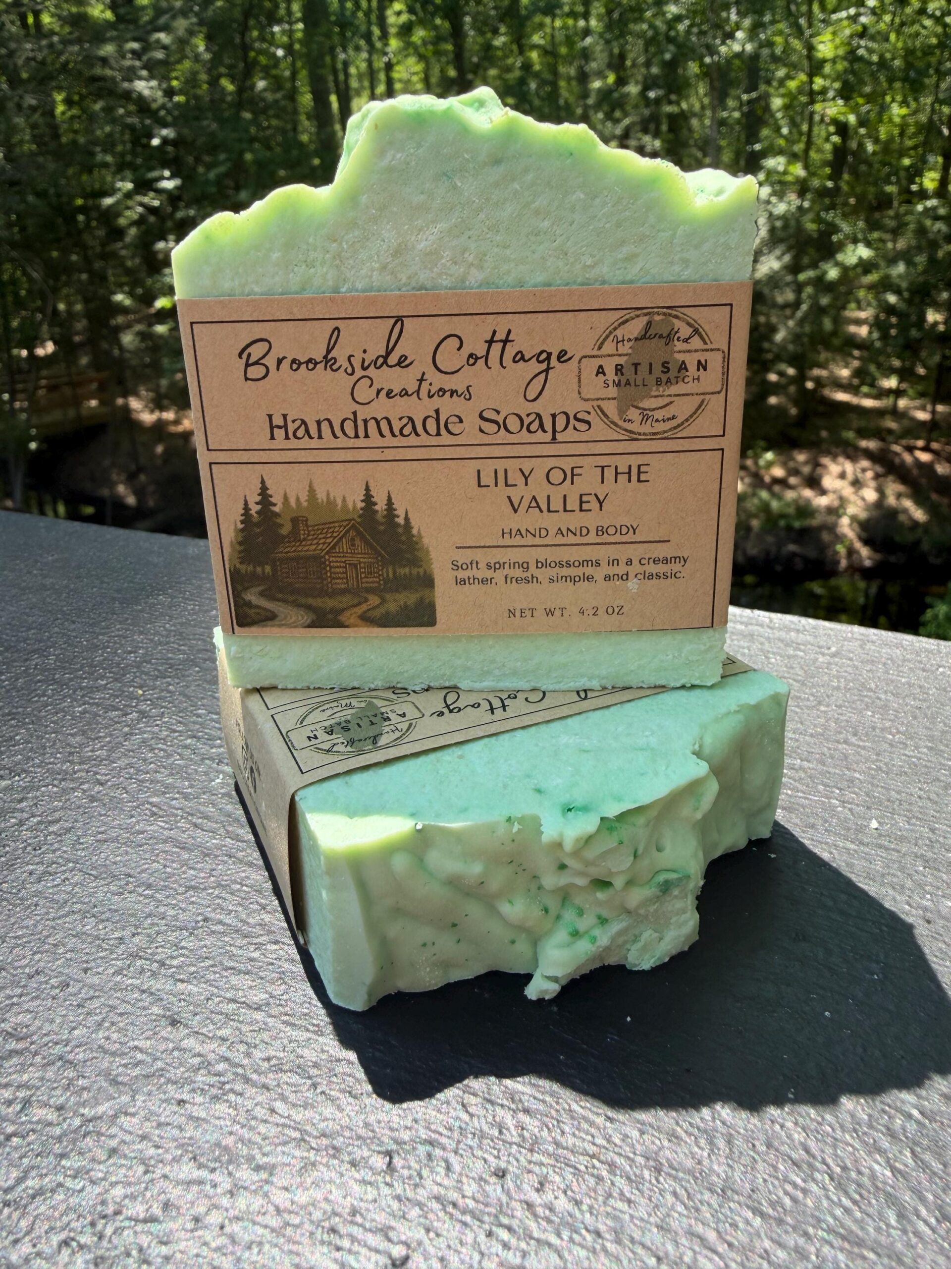 Lily of the Valley - Handmade Cold Process Soap Bar | Artisan Maine Made
