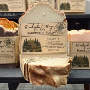Serenity  - Handmade Fruit and Floral cold process Soap Bar – | Artisan Maine made